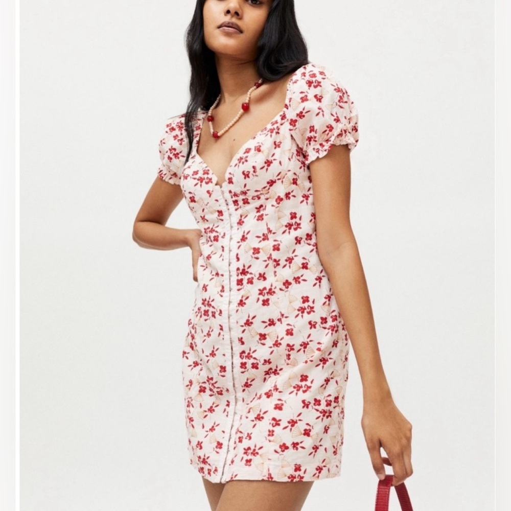 URBAN OUTFITTERS | Milkmaid Hook & Eye Mini Dress🌱